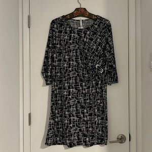 New black white dress